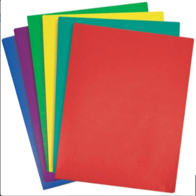 Ampo folder tamaño carta unidad colores